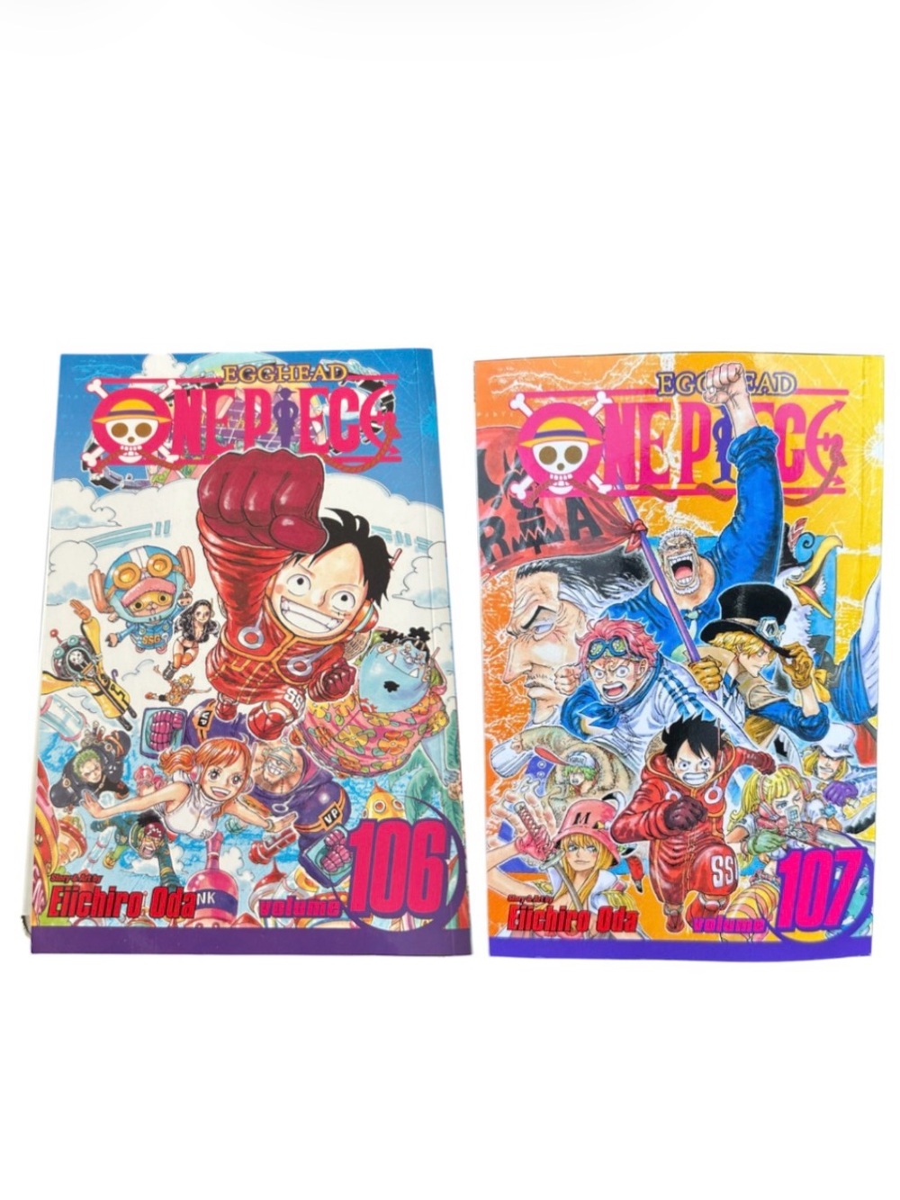 One Piece Manga Volumes 106 + 107
